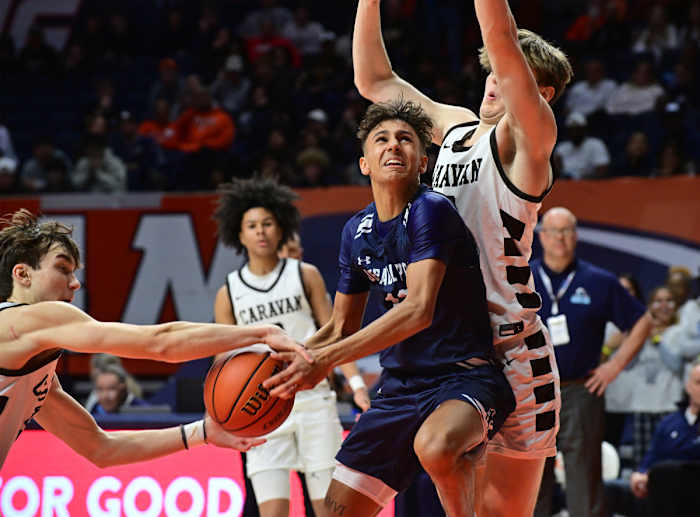 DePaul Prep Mount Carmel Illinois boys basketball March 9 2024 Tim Vizer 26803